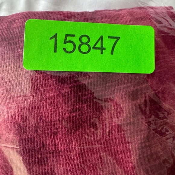 Old Navy Women's Spaghetti Strap‎ Babydoll Summer Dress Tie Dye Burgundy-wine L - Picture 15 of 15